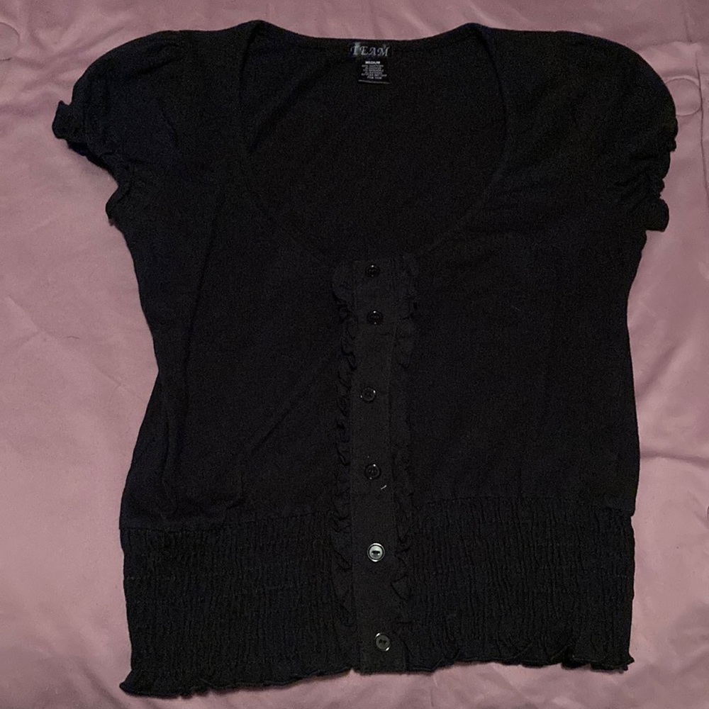 Black Crop Top